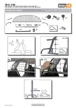 Preview for 1 page of travall TDG 1182 Fitting Instruction