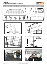 travall TDG 1310 Fitting Instruction preview