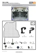 travall TDG 1479D Fitting Instructions preview