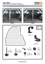 Preview for 1 page of travall TDG 1486D Fitting Instructions