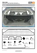 Preview for 1 page of travall TDG 1534 Fitting Instructions