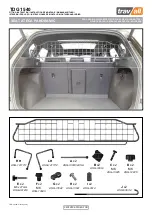 Preview for 1 page of travall TDG 1540 Fitting Instructions