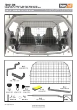 travall TDG 1556 Fitting Instructions preview