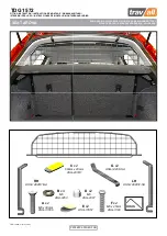 Preview for 1 page of travall TDG 1572 Fitting Instructions