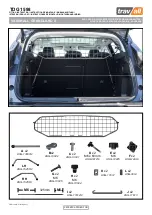 Preview for 1 page of travall TDG 1598 Fitting Instructions