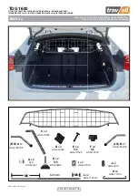 Preview for 1 page of travall TDG 1600 Fitting Instructions