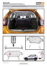 Preview for 1 page of travall TDG 1616 Fitting Instructions