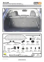 Preview for 1 page of travall TDG1494 Fitting Instruction