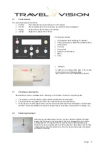 Preview for 6 page of Travel Vision R6 80 User Manual