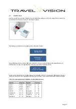 Preview for 27 page of Travel Vision R6 80 User Manual