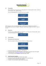 Предварительный просмотр 16 страницы Travel Vision R7 80 User Manual