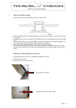 Предварительный просмотр 7 страницы Travel Vision TVA 65 User Manual