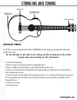 Предварительный просмотр 4 страницы Traveler Guitar CL-3BE User Manual