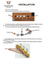 Preview for 2 page of Traveler Guitar LOCKING TUNERS Installation Instruction