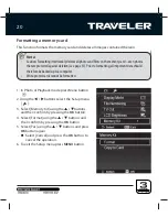 Preview for 20 page of Traveler Z 2000 User Manual