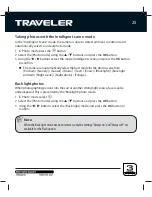 Preview for 25 page of Traveler Z 2000 User Manual