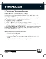 Preview for 29 page of Traveler Z 2000 User Manual