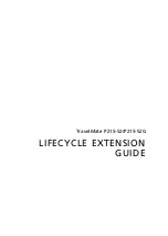 Предварительный просмотр 1 страницы Travelmate P215-52 Lifecycle Extension Manual