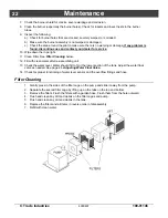 Предварительный просмотр 22 страницы Travis Industries 2003 ROF Owner'S Manual