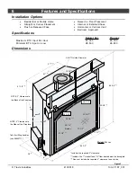 Предварительный просмотр 6 страницы Travis Industries 36 CF II Installation Manual