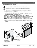 Предварительный просмотр 17 страницы Travis Industries 36 CF II Installation Manual