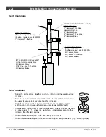 Предварительный просмотр 22 страницы Travis Industries 36 CF II Installation Manual