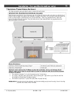 Предварительный просмотр 11 страницы Travis Industries 430 Mod-Fyre GSR2 Manual