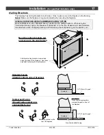 Предварительный просмотр 17 страницы Travis Industries 564 Cleanface Installation Manual