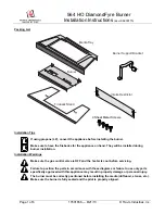 Travis Industries 564 HO DiamondFyre Installation Instructions Manual preview