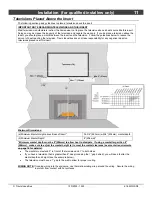 Предварительный просмотр 11 страницы Travis Industries 616 Diamond-Fyre GSR2 Owner'S Manual