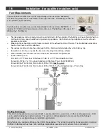 Предварительный просмотр 16 страницы Travis Industries 616 Diamond-Fyre GSR2 Owner'S Manual