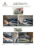 Предварительный просмотр 8 страницы Travis Industries 616 GSR Driftwood Log Set 2 Installation Instructions Manual