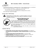 Предварительный просмотр 2 страницы Travis Industries 864 Clean Face GSR2 Cheat Sheet