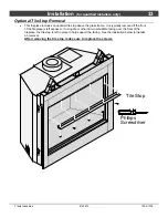 Preview for 33 page of Travis Industries 864 Clean Face Installation Manual