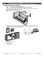 Preview for 36 page of Travis Industries 864 Clean Face Installation Manual