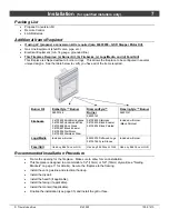 Preview for 7 page of Travis Industries 864 HO NB GSR2 Installation Manual