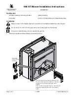 Travis Industries 864 ST GS Installation Instructions preview