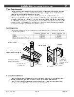 Предварительный просмотр 21 страницы Travis Industries 864 TRV GS2 Installation Manual