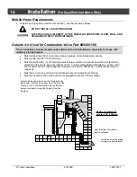 Предварительный просмотр 16 страницы Travis Industries AGP Pellet Insert Installation Instructions Manual