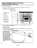 Предварительный просмотр 45 страницы Travis Industries Avalon 796 45' flue Owner'S Manual