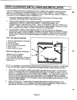 Предварительный просмотр 46 страницы Travis Industries Avalon 796 45' flue Owner'S Manual