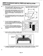 Предварительный просмотр 47 страницы Travis Industries Avalon 796 45' flue Owner'S Manual