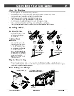 Предварительный просмотр 27 страницы Travis Industries Avalon Pendleton 745 Owner'S Manual