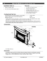 Preview for 6 page of Travis Industries Cape Cod Insert Owner'S Manual