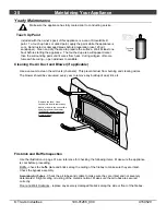 Preview for 30 page of Travis Industries Cape Cod Insert Owner'S Manual