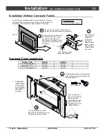 Предварительный просмотр 13 страницы Travis Industries DVL EF Insert Owner'S Manual