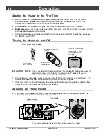 Предварительный просмотр 24 страницы Travis Industries DVL EF Insert Owner'S Manual