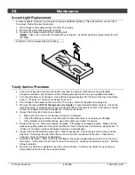 Предварительный просмотр 36 страницы Travis Industries DVL GS Owner'S Manual