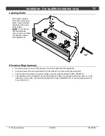 Предварительный просмотр 11 страницы Travis Industries DVL GSR2 NB Owner'S Manual