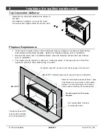 Предварительный просмотр 8 страницы Travis Industries DVL Insert EF II Owner'S Manual